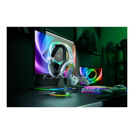 Razer Multi-Platform Gaming Headset , Barracuda X Chroma , Bluetooth , Over-Ear , Microphone , Phantom White Edition , Wireless