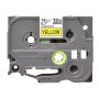 Brother , TZe-641 Laminated Tape , Black On Yellow , TZe , 8 m , 1.8 cm