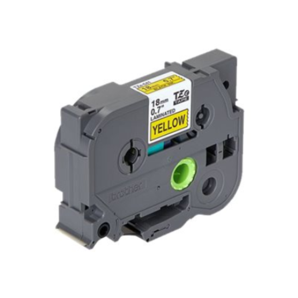 Brother , TZe-641 Laminated Tape , Black On Yellow , TZe , 8 m , 1.8 cm