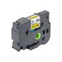 Brother , TZe-641 Laminated Tape , Black On Yellow , TZe , 8 m , 1.8 cm