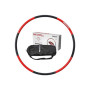 PROIRON Fitness Hula Hoop 73 - 98 cm wide Black/Red