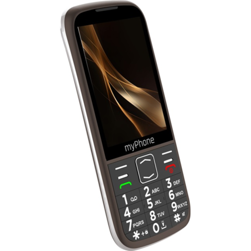 myPhone Halo 4 Plus LTE Praline Collection , Brown , 3.5 , IPS , 48 MB , 128 MB , Dual SIM , MicroSD , 3G , Bluetooth , Main camera resolution 2 MP , 2500 mAh
