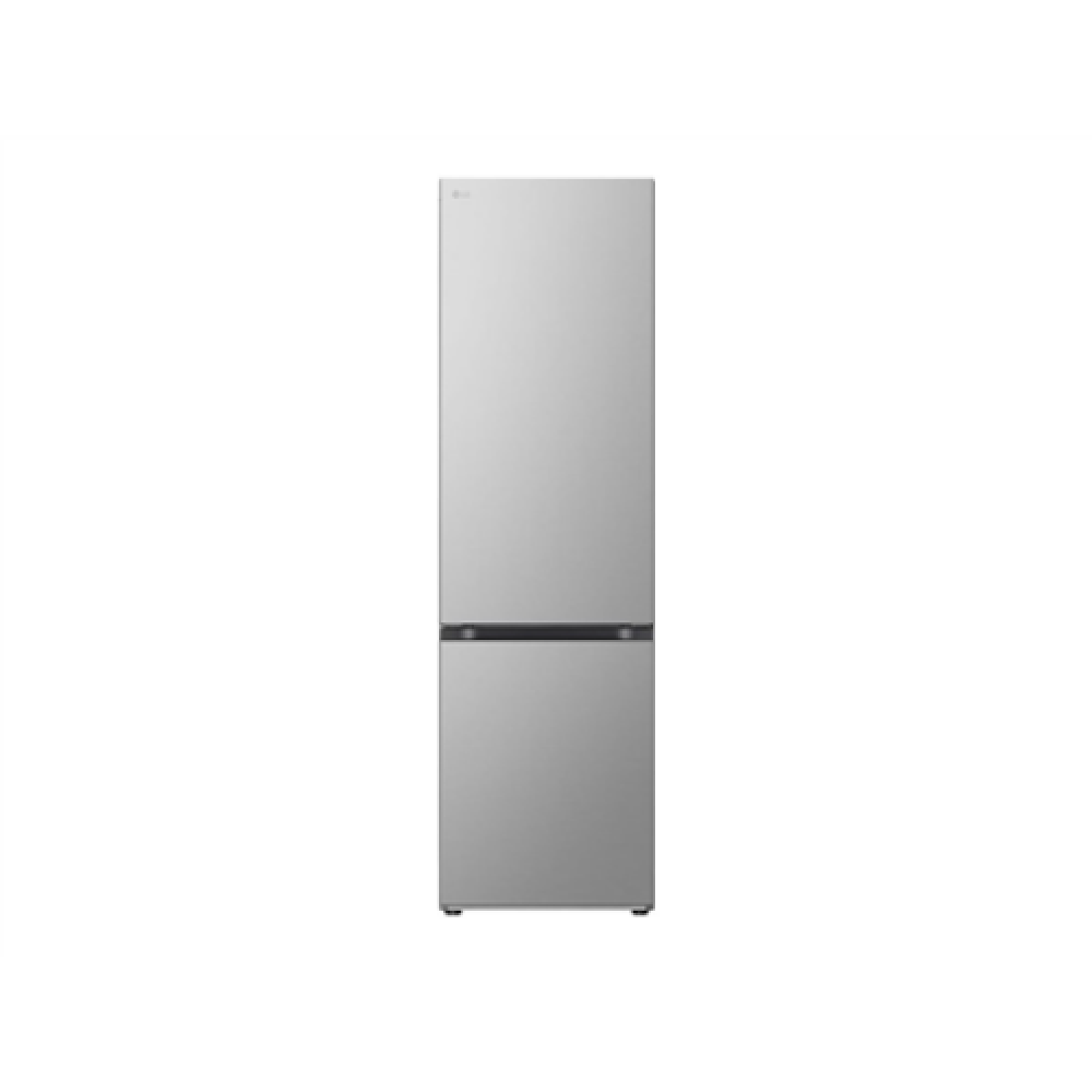 LG , Refrigerator , GBV3200CPY , Energy efficiency class C , Free standing , Combi , Height 203 cm , No Frost system , Fridge net capacity 277 L , Freezer net capacity 110 L , Display , 35 dB , Silver