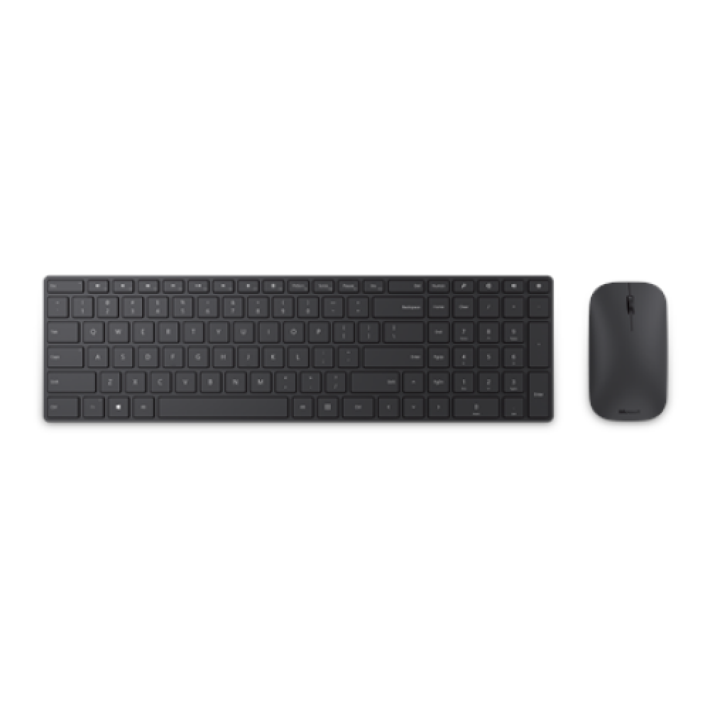 Microsoft , Black , Keyboard and mouse , Designer Bluetooth Desktop , Keyboard and Mouse Set , Wireless , Mouse included , RU , Bluetooth , Black , Numeric keypad , Wireless connection