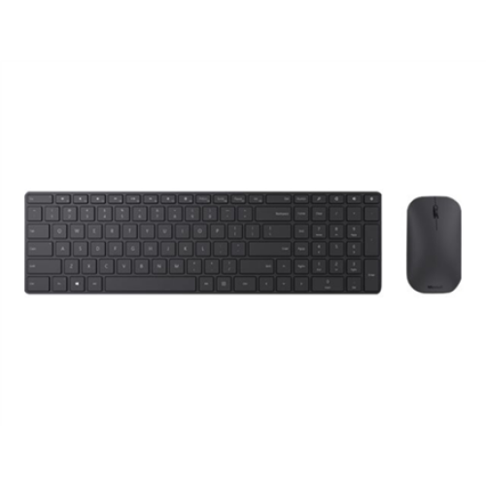 Microsoft , Black , Keyboard and mouse , Designer Bluetooth Desktop , Keyboard and Mouse Set , Wireless , Mouse included , RU , Bluetooth , Black , Numeric keypad , Wireless connection