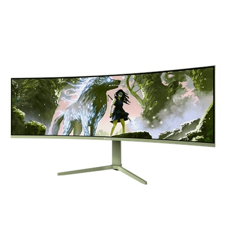 Arozzi , Nova , 49 , VA , 32:9 , 165 Hz , 4 ms , 5120 x 1440 pixels , 350 cd/m² , HDMI ports quantity 2 , Forest Green