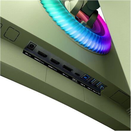 Arozzi , Nova , 49 , VA , 32:9 , 165 Hz , 4 ms , 5120 x 1440 pixels , 350 cd/m² , HDMI ports quantity 2 , Forest Green