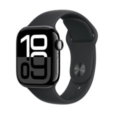 Apple Watch Series 10 , GPS (satellite) , Always-On Retina , Waterproof , Jet Black