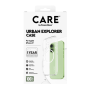 PanzerGlass Flagship Case , Back cover , Apple , iPhone 17 , Recycled plastic , Transparent , Urban Explorer w. White MagSafe