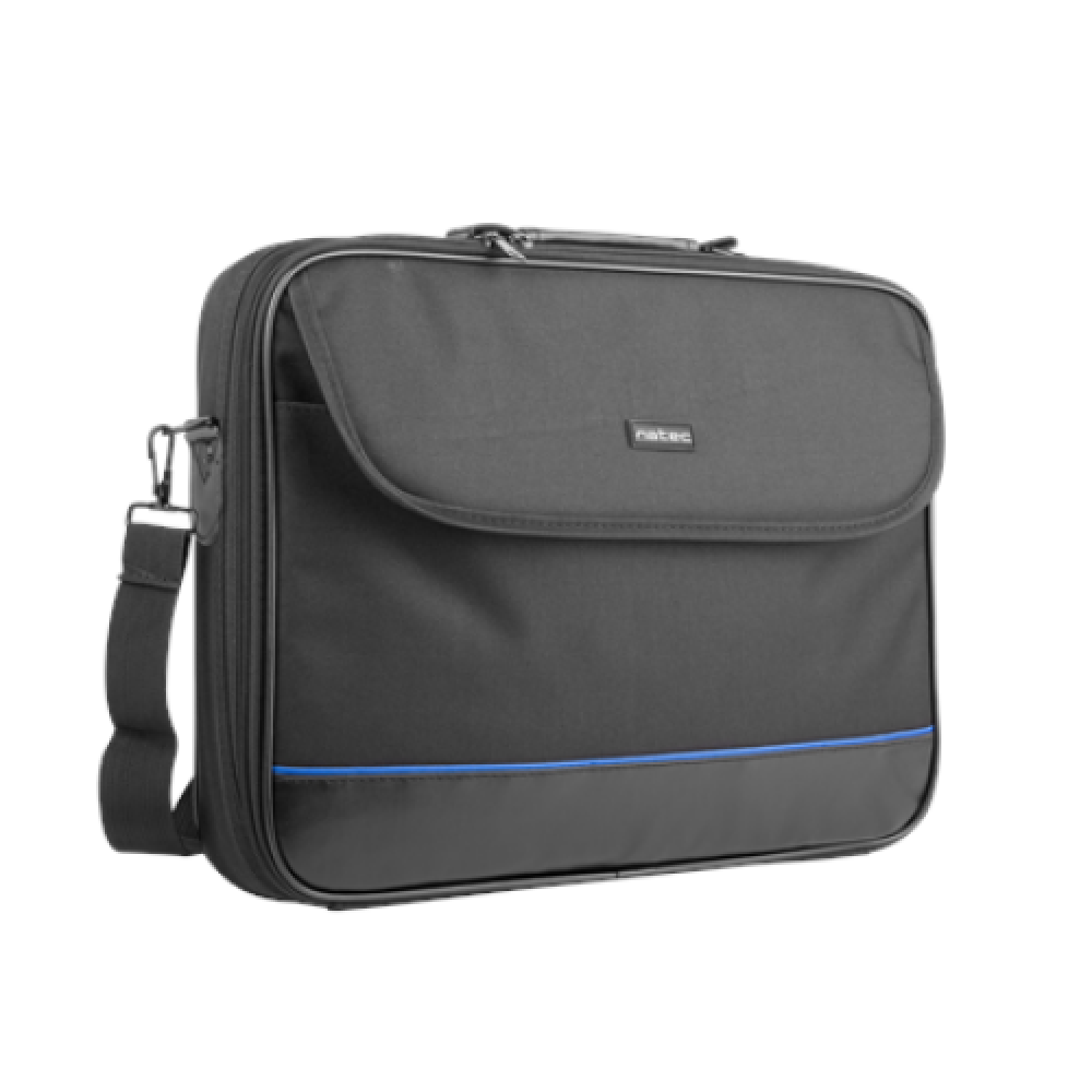Natec , Impala , Laptop Bag , Fits up to size 15.6 , Toploading laptop case , Black , Shoulder strap