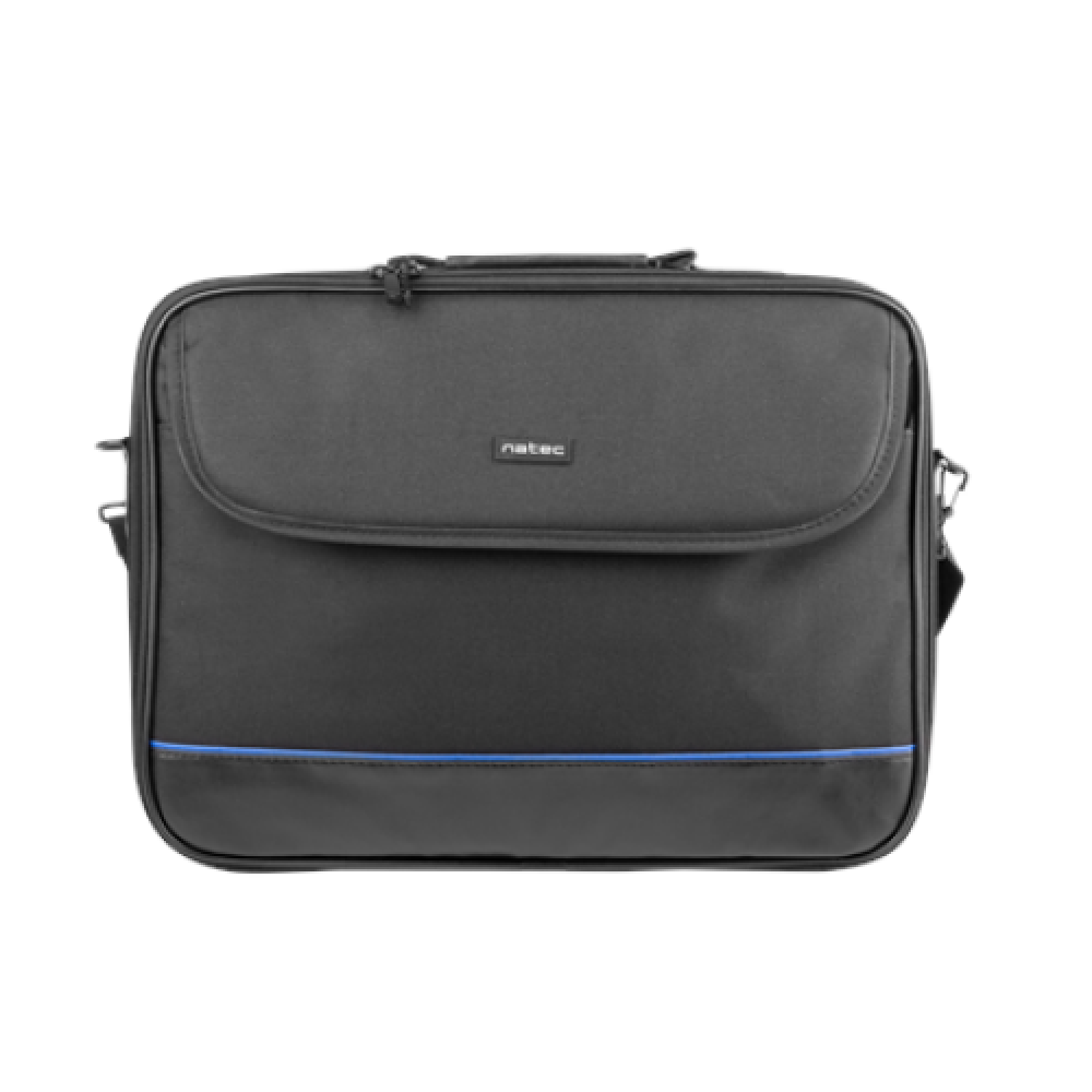 Natec , Impala , Laptop Bag , Fits up to size 15.6 , Toploading laptop case , Black , Shoulder strap