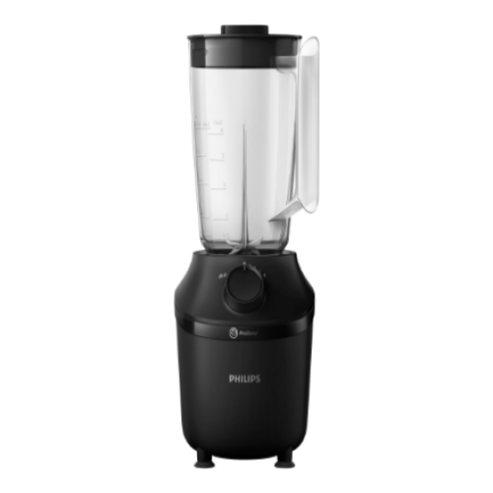 Philips Blender , HR2291/01 3000 Series , Tabletop , 600 W , Jar material Glass , Jar capacity 2 L , Ice crushing , Black