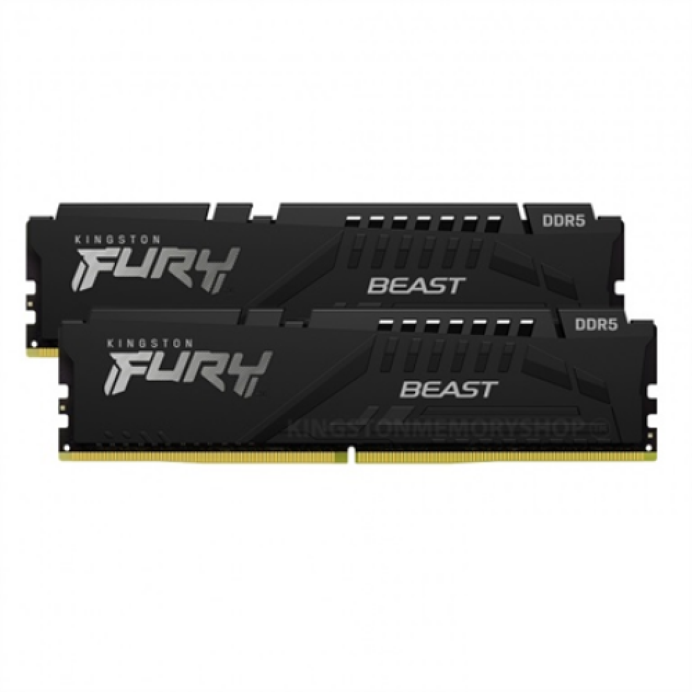 Kingston , Fury Beast RGB , 32 Kit (16GBx2) GB , DDR5 , 5600 MHz , PC/server , Registered No , ECC No