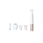 Panasonic 5-in-1 Body and Bikini Trimmer Kit , ES-WM31 , Cordless , Wet & Dry , White/Gold Rose