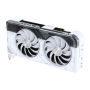 Asus , DUAL-RTX4070-O12G-WHITE , NVIDIA , 12 GB , GeForce RTX 4070 , GDDR6X , HDMI ports quantity 1 , PCI Express 4.0 , Memory clock speed 21000 MHz