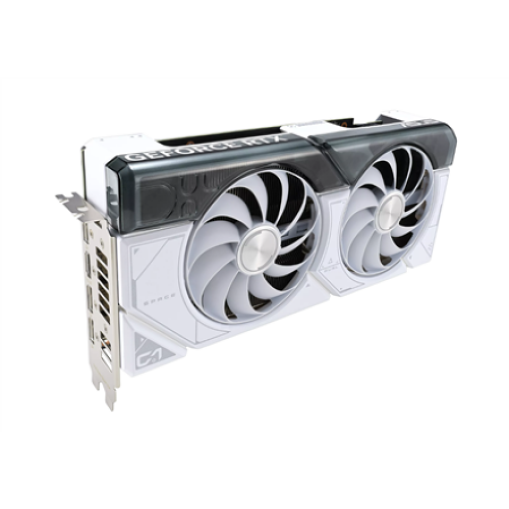 Asus , DUAL-RTX4070-O12G-WHITE , NVIDIA , 12 GB , GeForce RTX 4070 , GDDR6X , HDMI ports quantity 1 , PCI Express 4.0 , Memory clock speed 21000 MHz