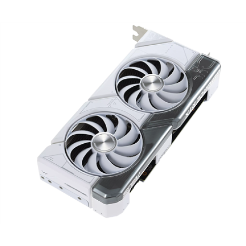 Asus , DUAL-RTX4070-O12G-WHITE , NVIDIA , 12 GB , GeForce RTX 4070 , GDDR6X , HDMI ports quantity 1 , PCI Express 4.0 , Memory clock speed 21000 MHz