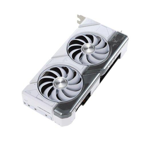 Asus , DUAL-RTX4070-O12G-WHITE , NVIDIA , 12 GB , GeForce RTX 4070 , GDDR6X , HDMI ports quantity 1 , PCI Express 4.0 , Memory clock speed 21000 MHz