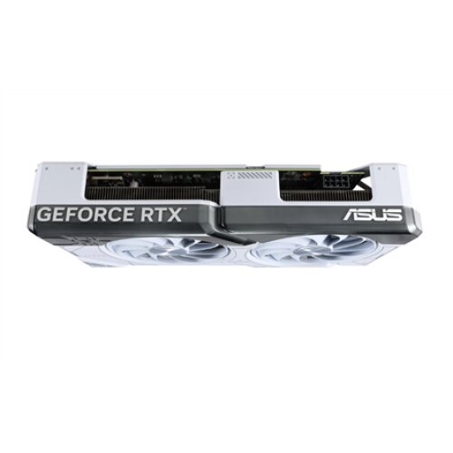 Asus , DUAL-RTX4070-O12G-WHITE , NVIDIA , 12 GB , GeForce RTX 4070 , GDDR6X , HDMI ports quantity 1 , PCI Express 4.0 , Memory clock speed 21000 MHz