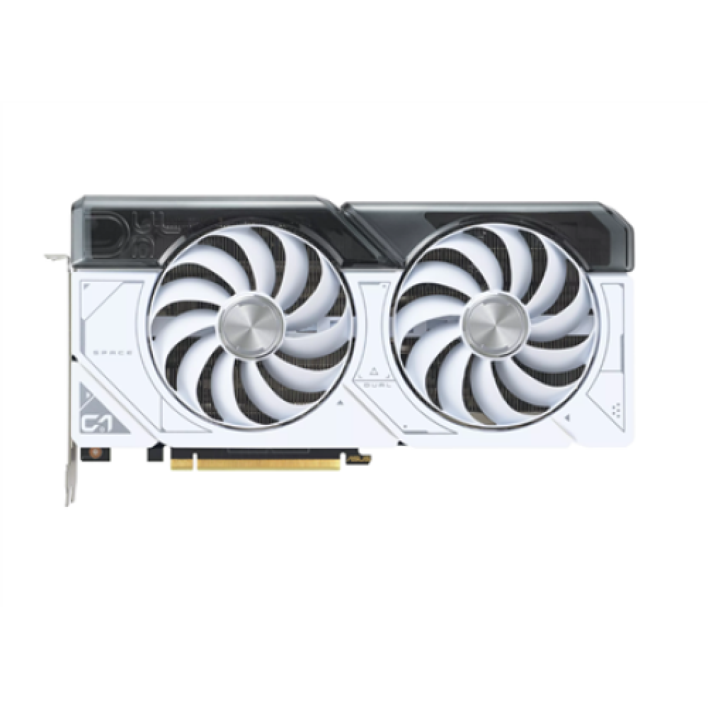 Asus , DUAL-RTX4070-O12G-WHITE , NVIDIA , 12 GB , GeForce RTX 4070 , GDDR6X , HDMI ports quantity 1 , PCI Express 4.0 , Memory clock speed 21000 MHz