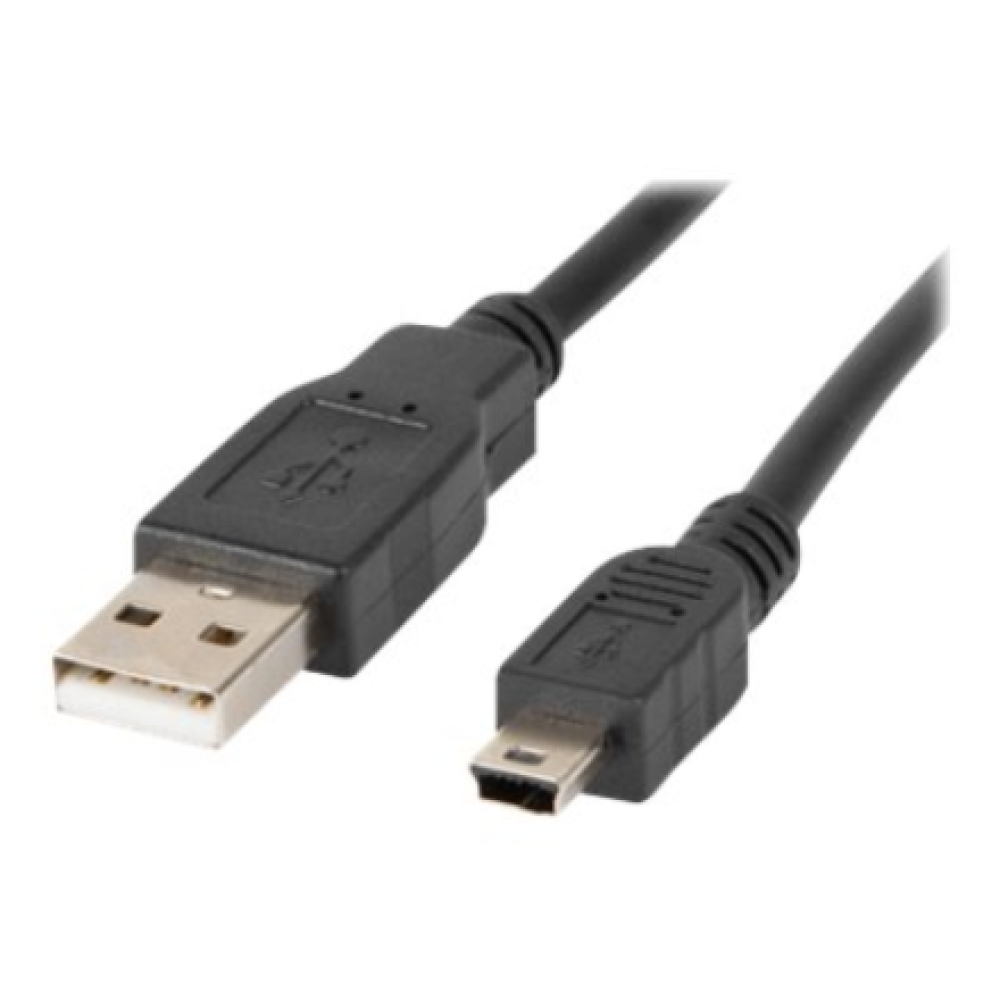 CA-USBK-10CC-0018-BK Lanberg Mini USB to USB Type-A 2.0 Cable, 1.8 m , CA-USBK-10CC-0018-BK , Mini USB to USB Type-A