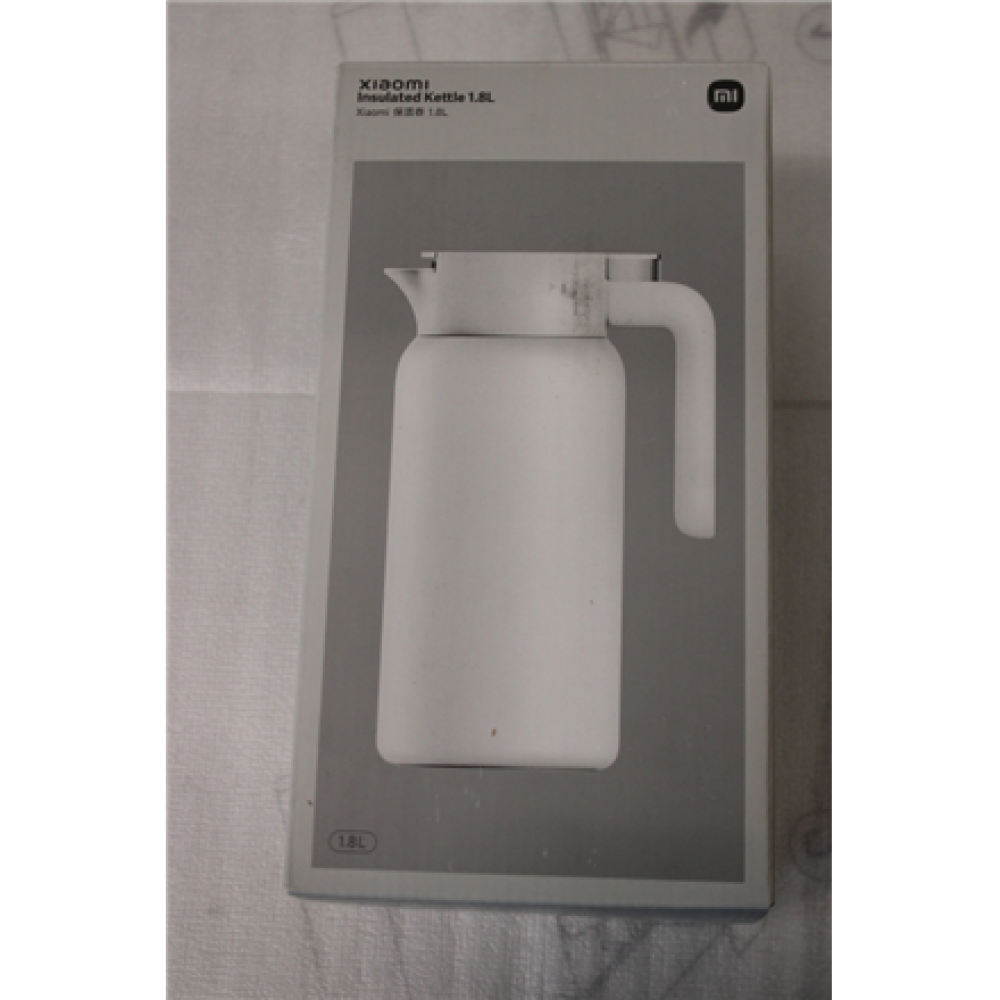 SALE OUT. Xiaomi Insulated Kettle 1,8L , Xiaomi , Insulated Kettle , Insulated , 1.8 L , Stainless steel/Polypropylene , White , USED