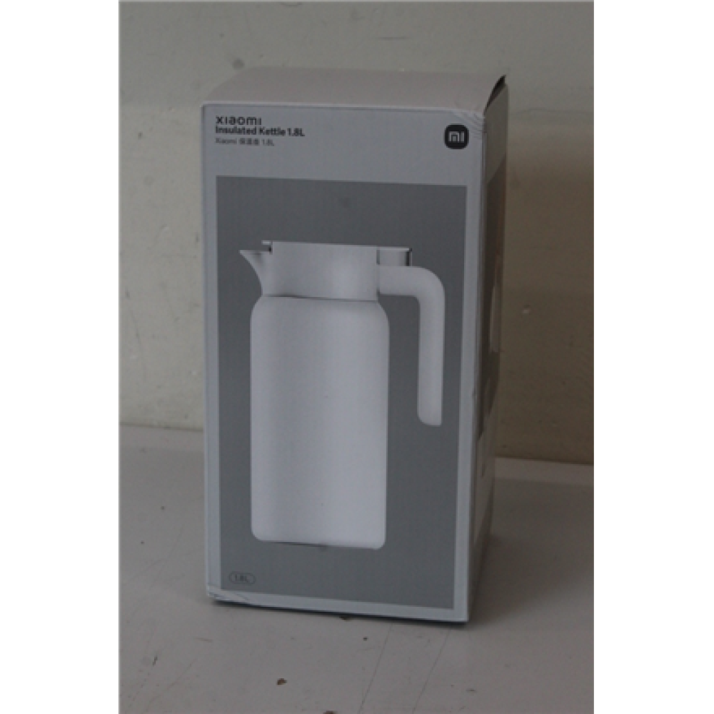 SALE OUT. Xiaomi Insulated Kettle 1,8L , Xiaomi , Insulated Kettle , Insulated , 1.8 L , Stainless steel/Polypropylene , White , DAMAGED PACKAGING, DEMO