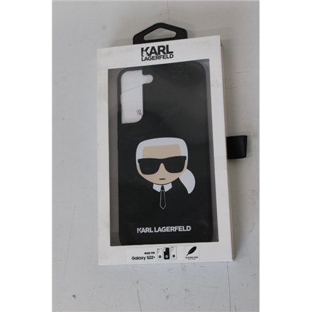 SALE OUT. Karl Lagerfeld KLHCS22MSLKHBK S22+ S906 black hardcase Silicone Karl`s Head DIRTY PACKAGING , SALE OUT. SALE OUT. Karl Lagerfeld DIRTY PACKAGING