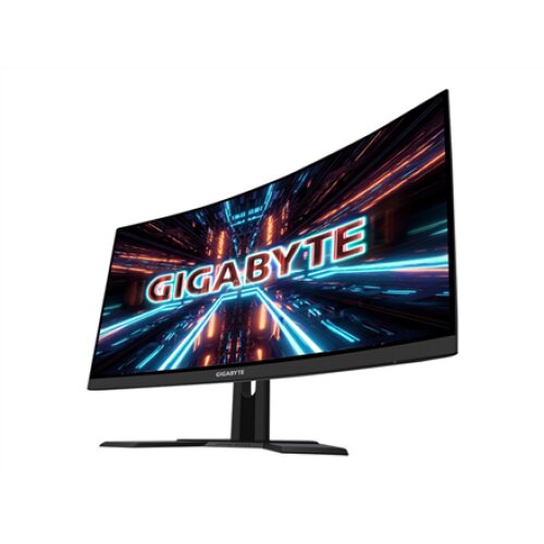 Gigabyte , Curved Gaming Monitor , G27QC A , 27 , VA , QHD , 16:9 , 165 Hz , 1 ms , 2560 x 1440 pixels , 250 cd/m² , HDMI ports quantity 2 , Black