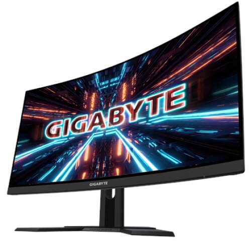 Gigabyte , Curved Gaming Monitor , G27QC A , 27 , VA , QHD , 16:9 , 165 Hz , 1 ms , 2560 x 1440 pixels , 250 cd/m² , HDMI ports quantity 2 , Black