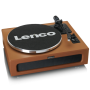 Lenco Record Player , LS-430BN , Bluetooth , Speakers