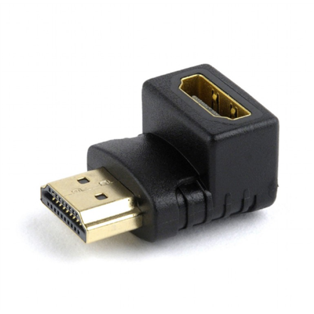 Cablexpert HDMI right angle adapter, 90° downwards , Cablexpert