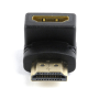 Cablexpert HDMI right angle adapter, 90° downwards , Cablexpert