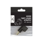 Cablexpert HDMI right angle adapter, 90° downwards , Cablexpert