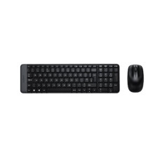 Logitech , Combo Wireless Keyboard and Mouse , MK220 , Keyboard and Mouse , Wireless , Mouse included , US , N/A , Black