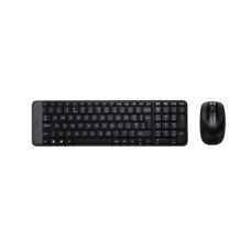 Logitech , Combo Wireless Keyboard and Mouse , MK220 , Keyboard and Mouse , Wireless , Mouse included , US , Black , N/A