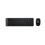 Logitech , Combo Wireless Keyboard and Mouse , MK220 , Keyboard and Mouse , Wireless , Mouse included , US , N/A , Black