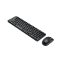 Logitech , Combo Wireless Keyboard and Mouse , MK220 , Keyboard and Mouse , Wireless , Mouse included , US , Black , N/A