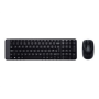Logitech , Combo Wireless Keyboard and Mouse , MK220 , Keyboard and Mouse , Wireless , Mouse included , US , Black , N/A