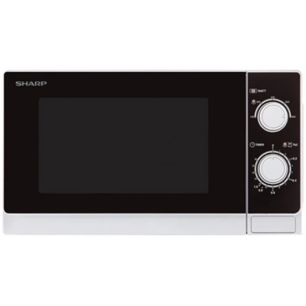 Sharp Microwave R200WW Free standing, 800 W, Black