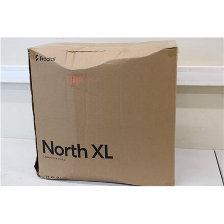 SALE OUT. SALE OUT. Fractal Design North XL , Charcoal Black TG Dark , ATX , DAMAGED PACKAGING , Power supply included No