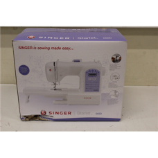 SALE OUT. , Singer , Sewing Machine , Starlet 6680 , Number of stitches 80 , Number of buttonholes 6 , White , DAMAGED PACKAGING
