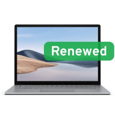 Microsoft Renewed Grade A , Surface Laptop 4 Platinum , 15 , i7-1185G7 , 8 GB , SSD , 256 GB , Intel Iris Xe Graphics , Windows 11 Pro , Keyboard language US