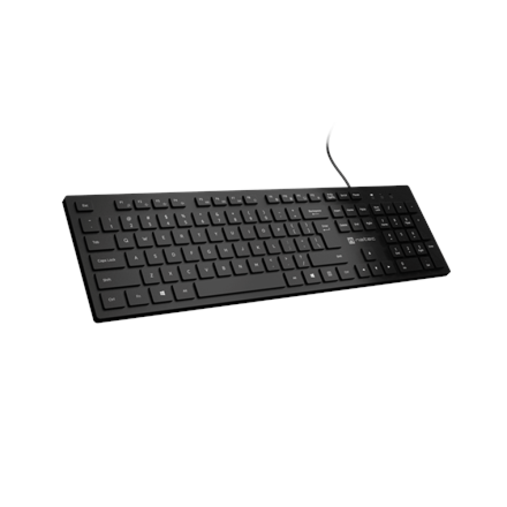 Natec Herring , Keyboard , Wired , US , Black , USB Type-A
