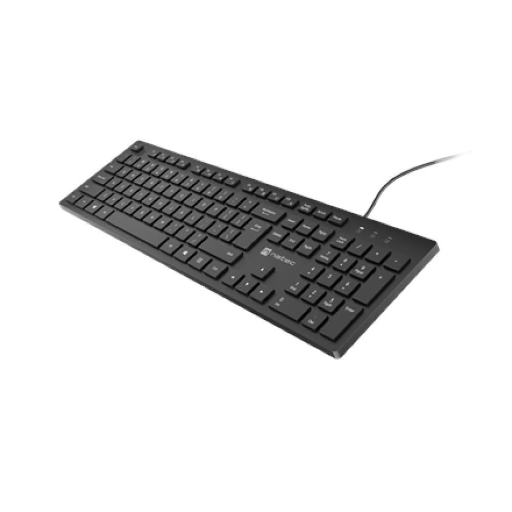 Natec Herring , Keyboard , Wired , US , Black , USB Type-A
