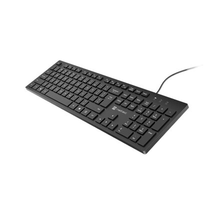 Natec , Herring , Keyboard , Wired , US , Black