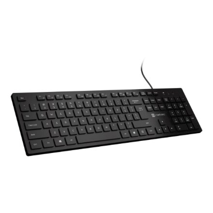 Natec , Herring , Keyboard , Wired , US , Black