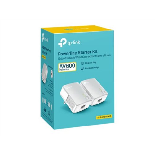 TP-LINK , Powerline Adapters Kit , TL-PA4010 KIT , 10/100 Mbit/s , Ethernet LAN (RJ-45) ports 1