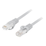 PCU6-10CU-0500-S Lanberg Patchcord Cat.6 UTP LSZH CU Fluke Passed, Grey , PCU6-10CU-0500-S , 5 m