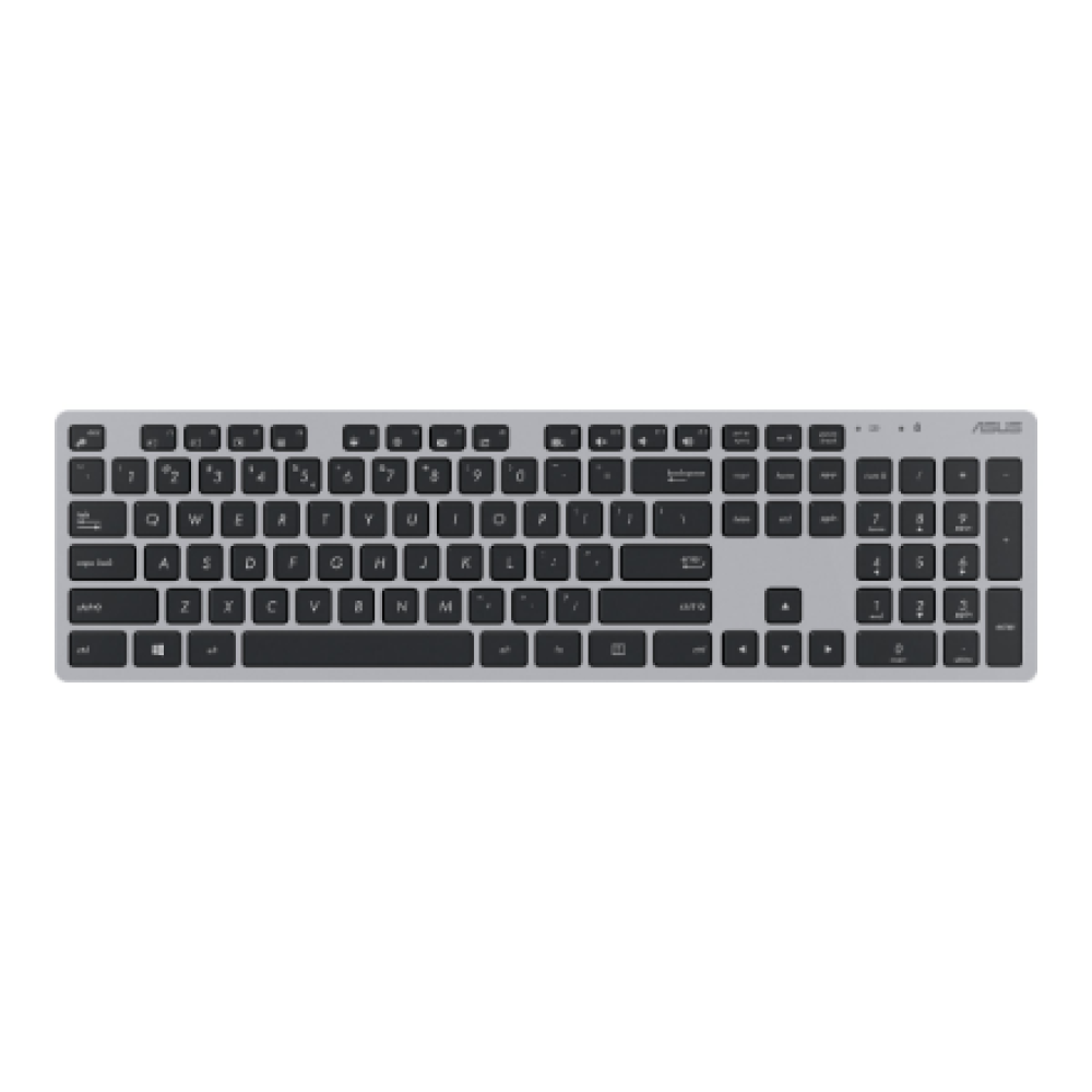 Asus W5000 , Keyboard and Mouse Set , Wireless , US , Gray